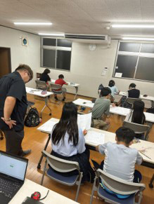 こども食堂での活動の様子