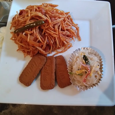 提供される食事の一例